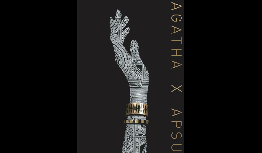 アガタ パリが京都の文様作家「アプスー」とコラボレーション|AGATHA PARIS