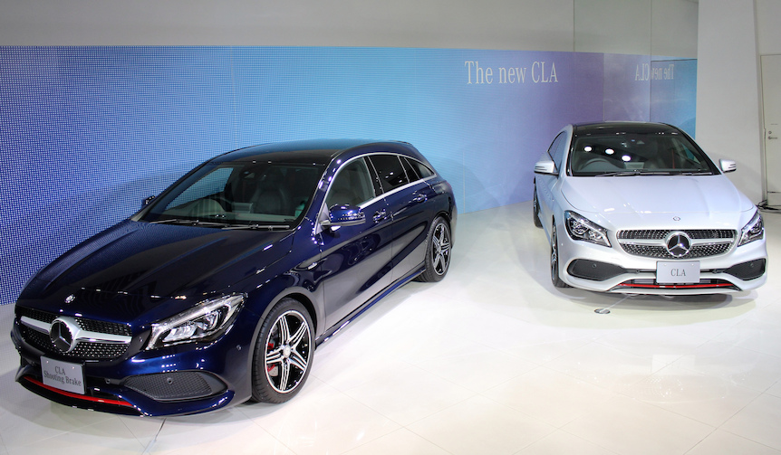 メルセデスベンツCLAファミリーがフェイスリフト｜Mercedes-benz ギャラリー