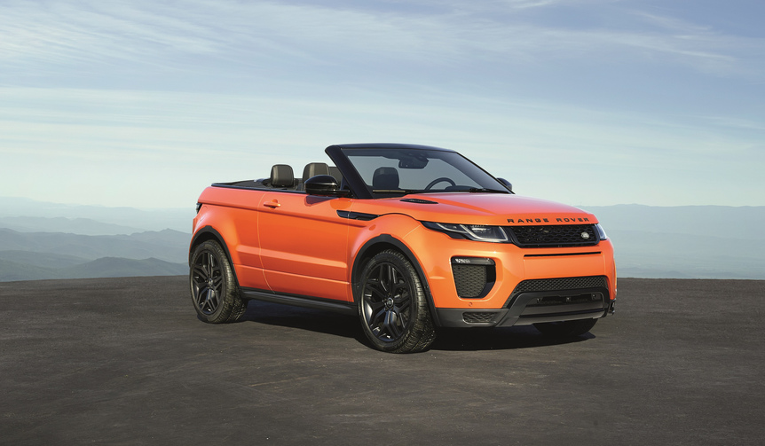 イヴォーク第7のモデル、コンバーチブルの受注を開始|Range Rover