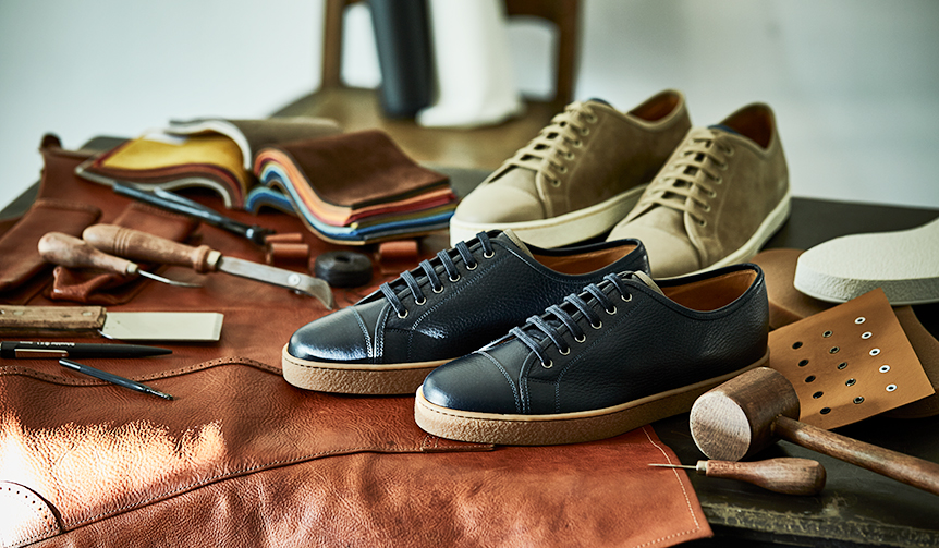 スニーカー「LEVAH」のバイリクエストフェアを開催｜JOHN LOBB