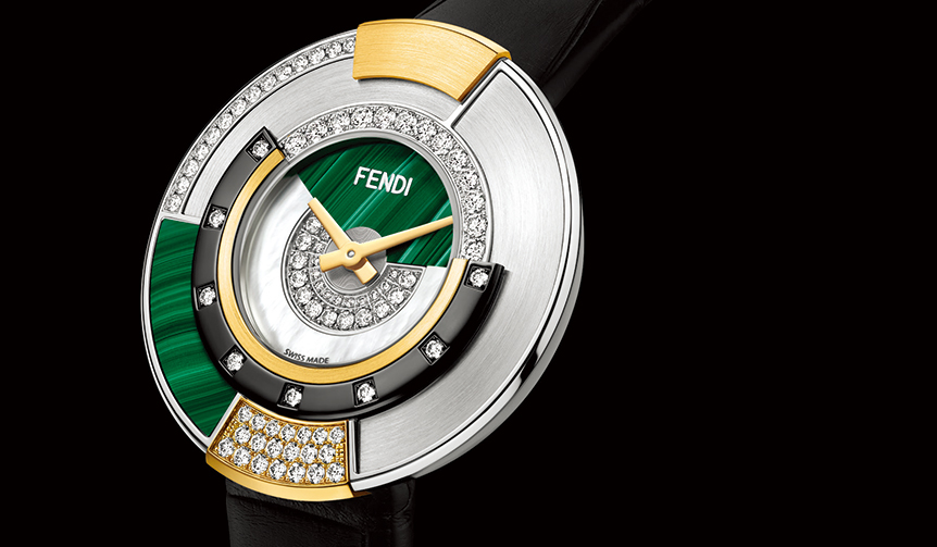 デルフィナ・デレトレズ・フェンディとのコラボウォッチを発表|Fendi Timepieces