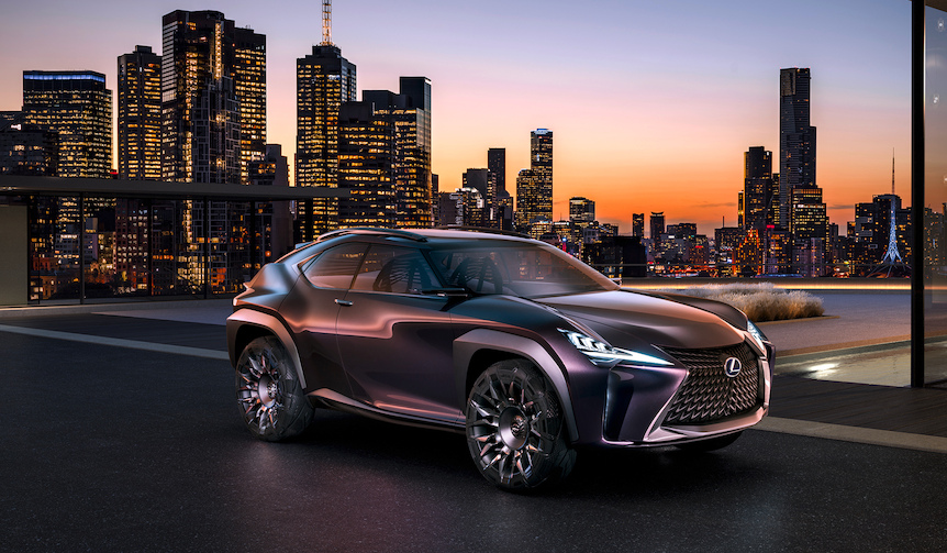 コンパクトクロスオーバーのコンセプト「UX」を公開|Lexus