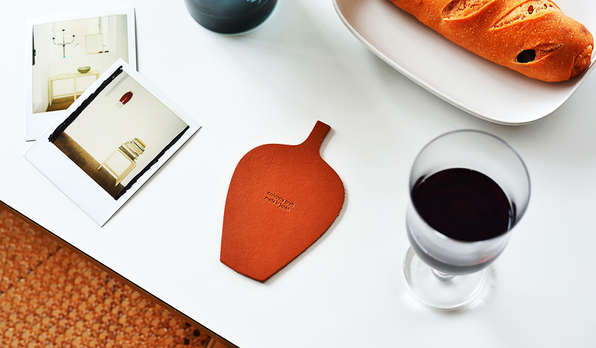 日々の食卓の中で気持ちを豊かにしてくれるコースター｜concrete craft