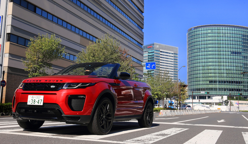 日本に上陸したレンジローバー イヴォーク コンバーチブルに試乗｜Range Rover