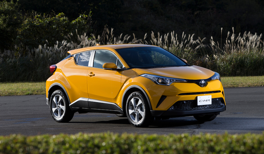 トヨタの最新コンパクトSUV「C-HR」のプロトタイプに試乗｜Toyota