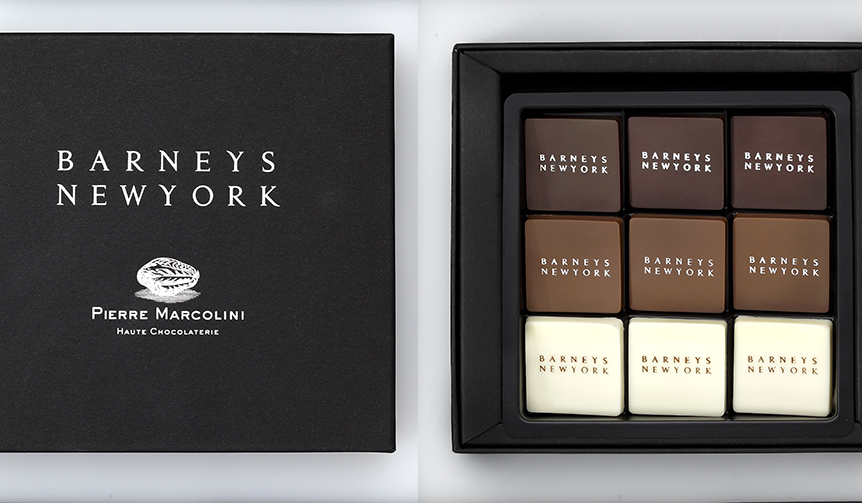 バーニーズ ニューヨークのために開発した限定チョコレート|BARNEYS NEW YORK