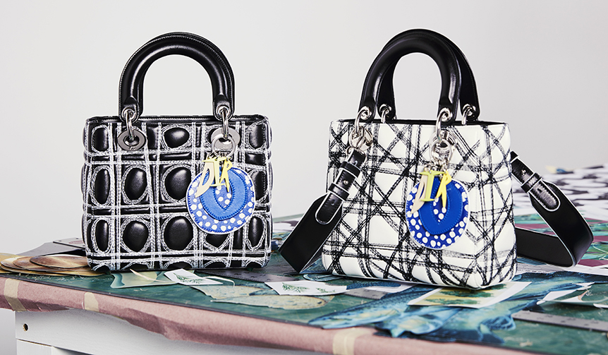 7人の芸術家がディオールのアイコンバッグをデザイン。ポップアップストアで公開｜DIOR