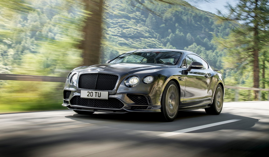 最速の4座ベントレー「コンチネンタル スーパースポーツ」発表｜Bentley