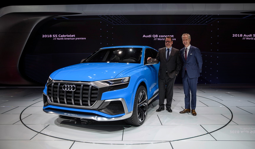 デトロイトで新モデル「Q8」のコンセプトモデルなどをワールドプレミア｜Audi