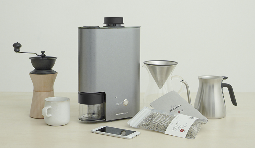 究極のコーヒー体験を自宅で。家庭用焙煎機「The Roast」発売|PANASONIC