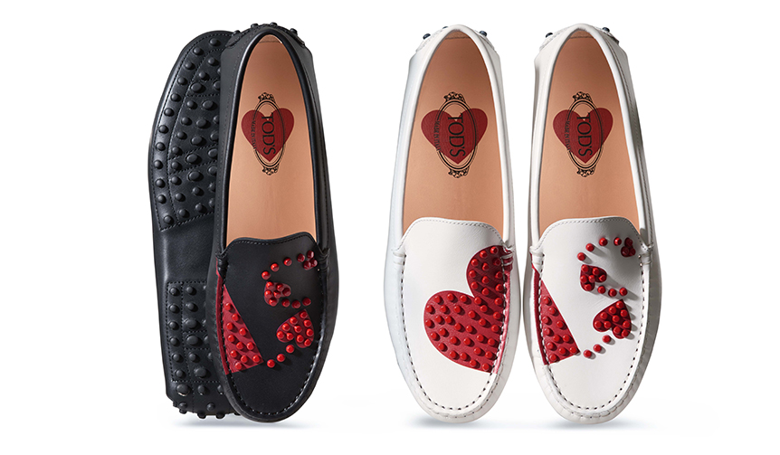真っ赤なハートに心ときめくトッズのバレンタインコレクション|TOD’S