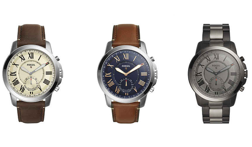 ハイブリッドスマートウォッチの新作「Q GRANT」｜FOSSIL