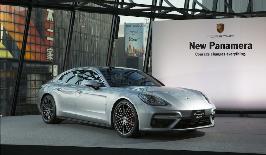 パナメーラ ターボの日本仕様を初披露|Porsche