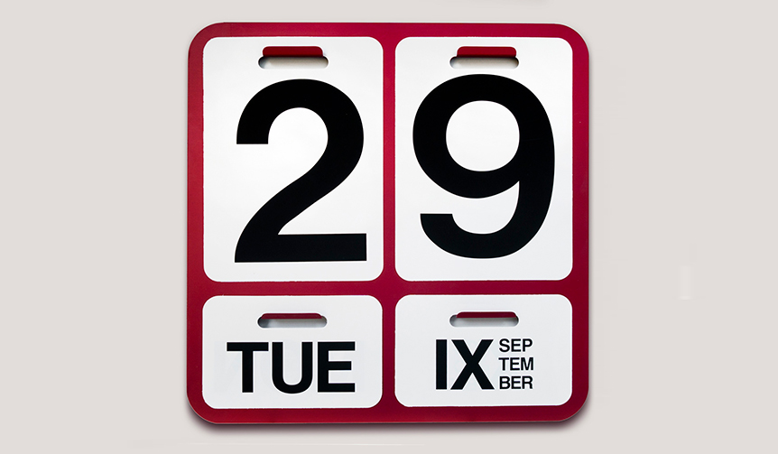 設立60周年記念。万年カレンダー「フォルモサ」のスペシャルカラー ｜DANESE