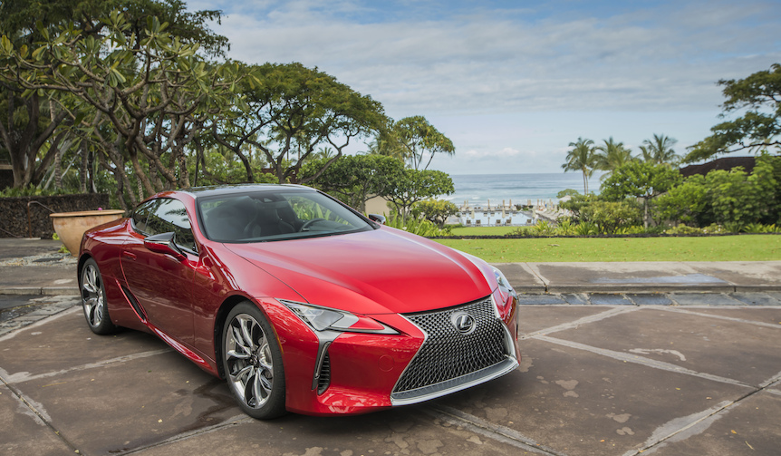 レクサスの新フラッグシップクーペ「LC」試乗(前篇)|Lexus