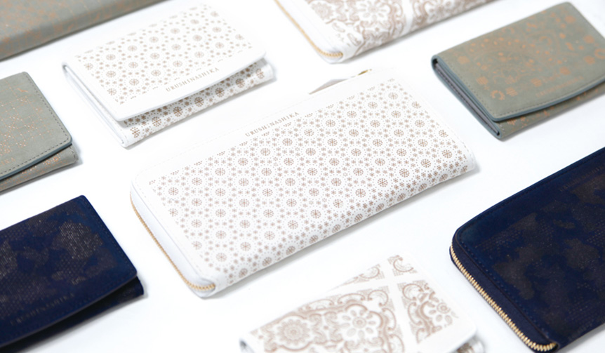 ネオジャポニズムデザインの印伝ブランド「URUSHINASHIKA」｜DESIGN