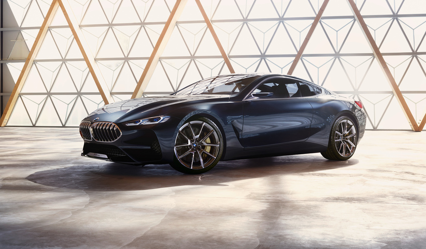 BMW「8シリーズ」のデザインスタディを公開|BMW