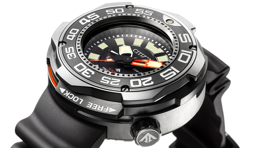 プロフェッショナルユースに適合するべく、最先端技術を投じたダイバーズウオッチ｜CITIZEN ギャラリー