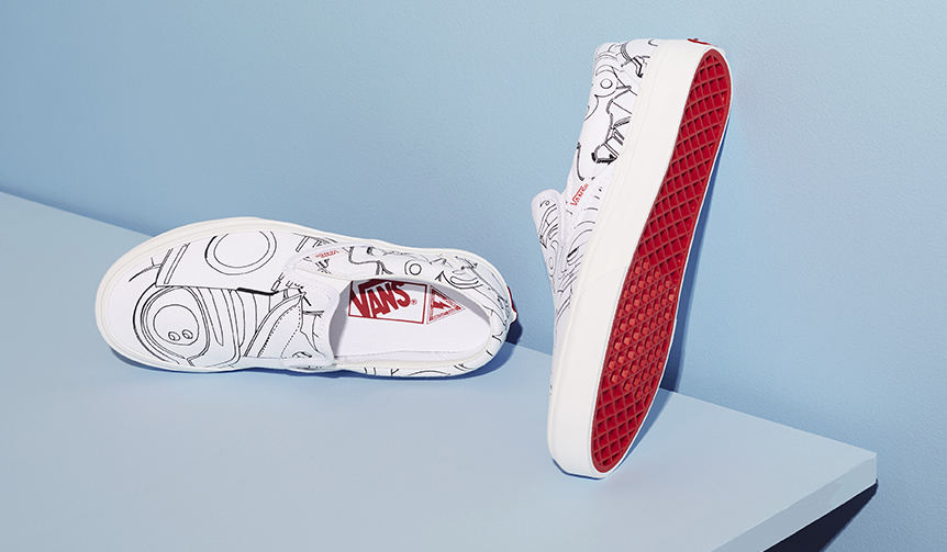 アーティストが手掛けたVans キャンバススニーカー|MARC JACOBS