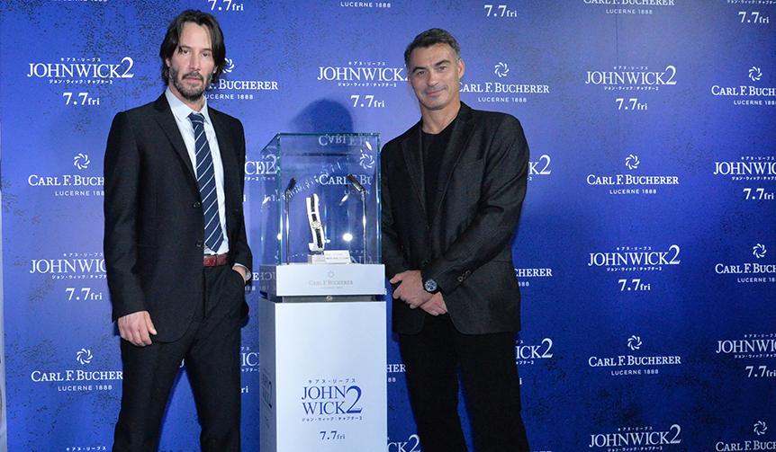 ジョン・ウィックとの“熱い関係”が再び日本上陸｜CARL F. BUCHERER