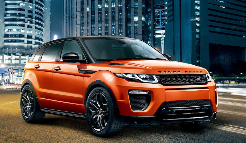 ジャイアンツカラーのイヴォーク特別仕様車｜Range Rover ギャラリー