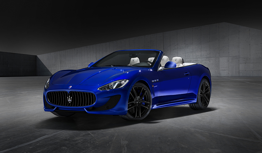 ブルーボディで装った限定5台のグラントゥーリズモとグランカブリオ|Maserati