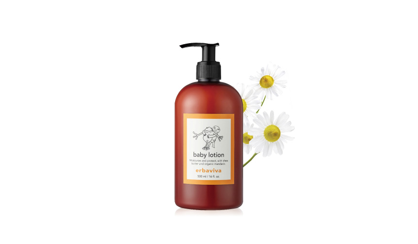 全身をみずみずしく潤すベビーローションに大容量サイズが登場|erbaviva