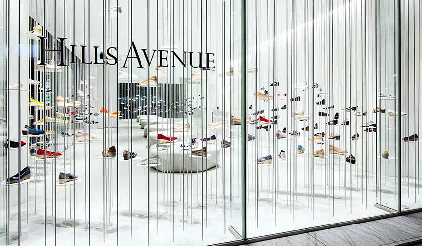 吉岡徳仁が手掛けた「Hills Avenue Flagship Store」|DESIGN
