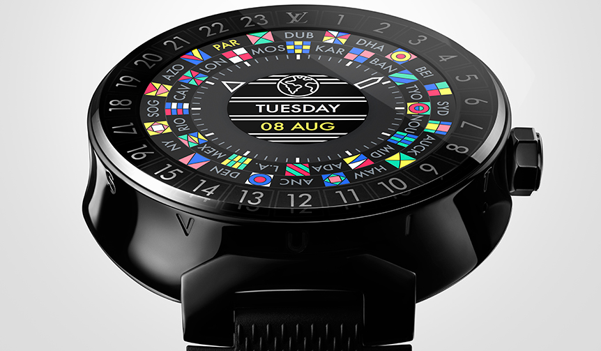 旅を楽しむアンドモア。「タンブール ホライゾン」｜LOUIS VUITTON