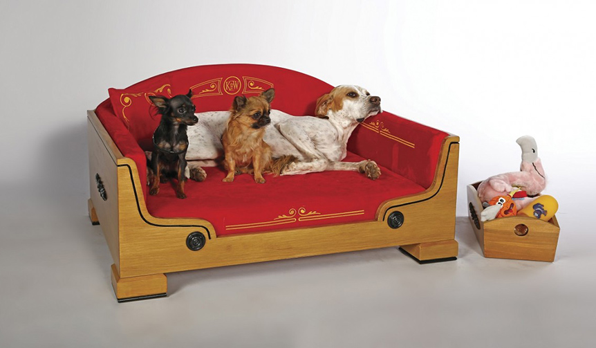 愛犬のための最高級ベッド&バッグ｜DESIGN