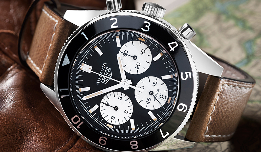 1960年代の伝説。レーシングクロノグラフ「オウタヴィア」が復活｜TAG HEUER