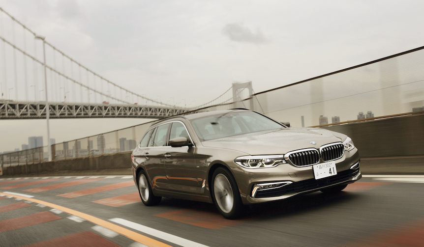 新型BMW5シリーズ ツーリングに試乗|BMW