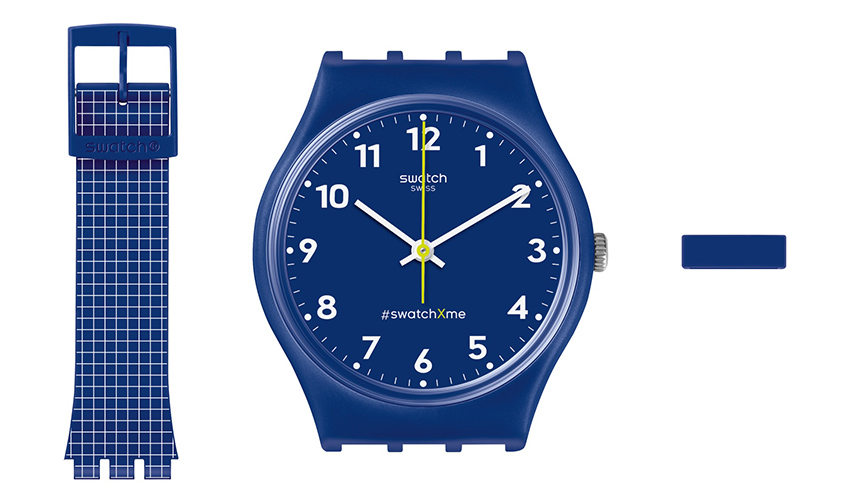 自分好みにカスタマイズできる「Swatch X You」｜swatch