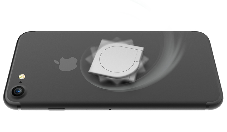 スマートフォンがハンドスピナーに！ モバイルリング「iSpin」｜ABSOLUTE technology ギャラリー