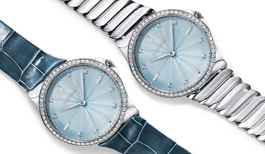 ベゼルに58石のダイヤモンド。2017年の新作「ティファニー メトロ」｜TIFFANY & CO.