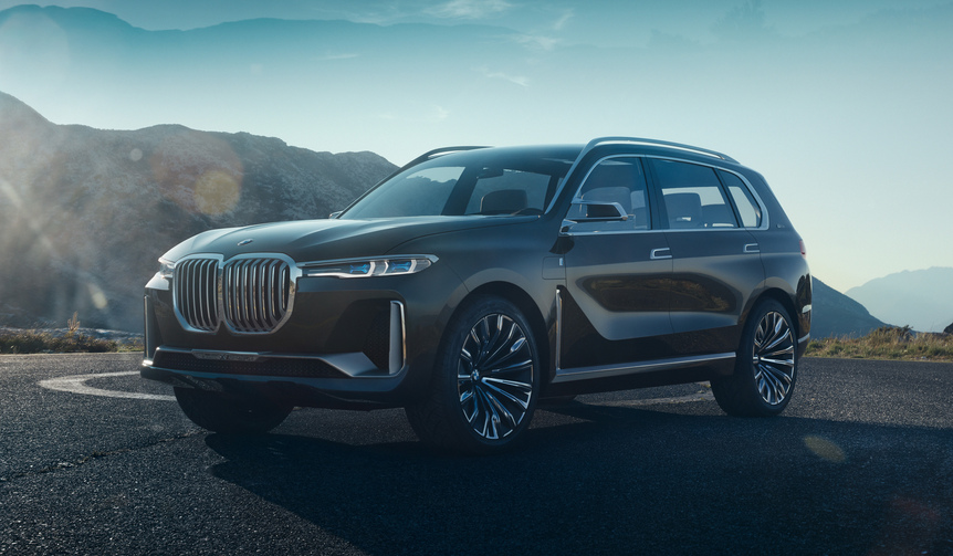 BMW、ラージSUVのコンセプト「X7」を公開｜BMW