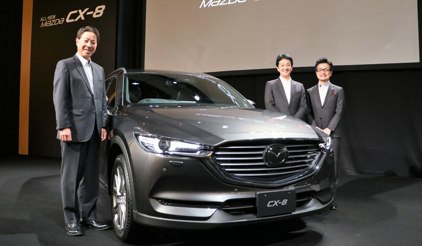 マツダ新フラッグシップSUV「CX-8」予約開始|MAZDA