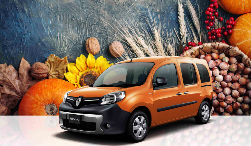 ハロウィンカラーのカングー限定車｜Renault