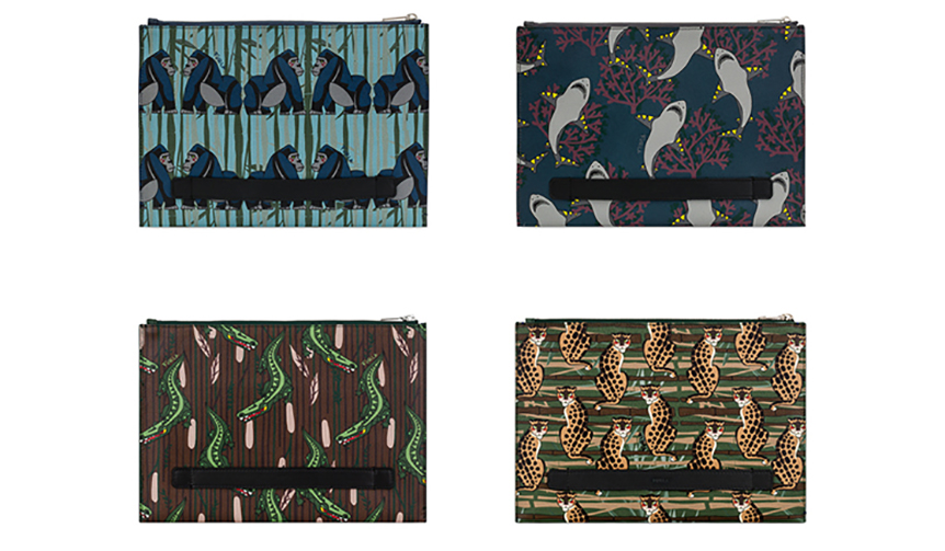 ユニークなアニマルプリントのタブレットケースが登場|FURLA