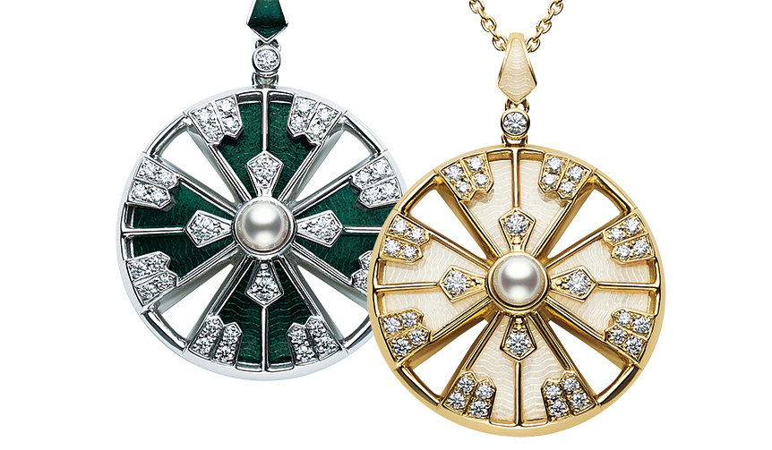 時を超える美しさを纏った新ジュエリー「YAGURUMA」｜MIKIMOTO