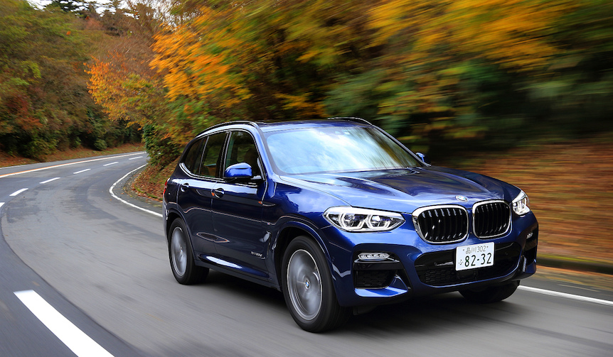 国内導入されたばかりの新型X3に試乗|BMW