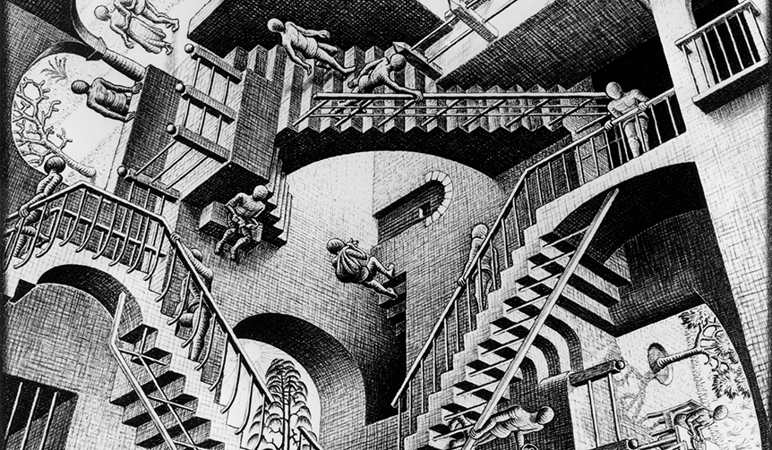 すべて日本初！ だまし絵の巨匠、エッシャー作品を一挙公開『ミラクル　エッシャー展』｜ART