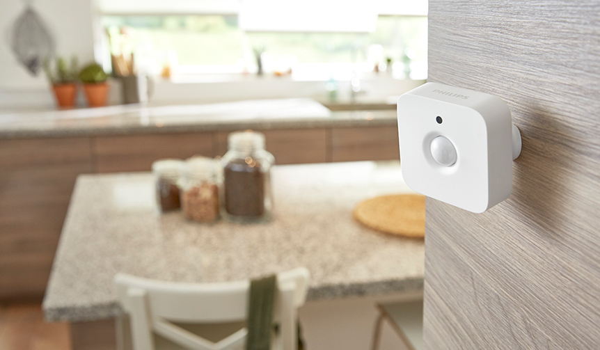 次世代スマートLEDランプ専用のモーションセンサー｜Philips Lighting ギャラリー