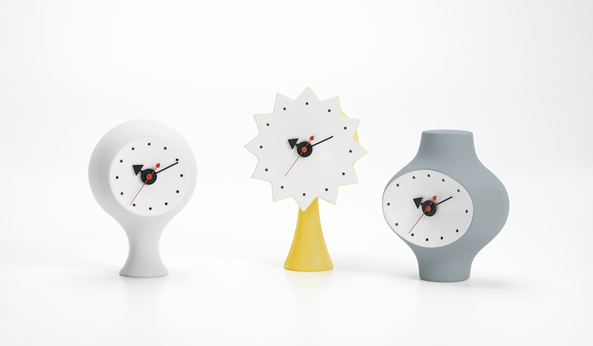 ジョージ・ネルソンが1950年代にデザイン。幻の陶器製時計が製品化｜Vitra