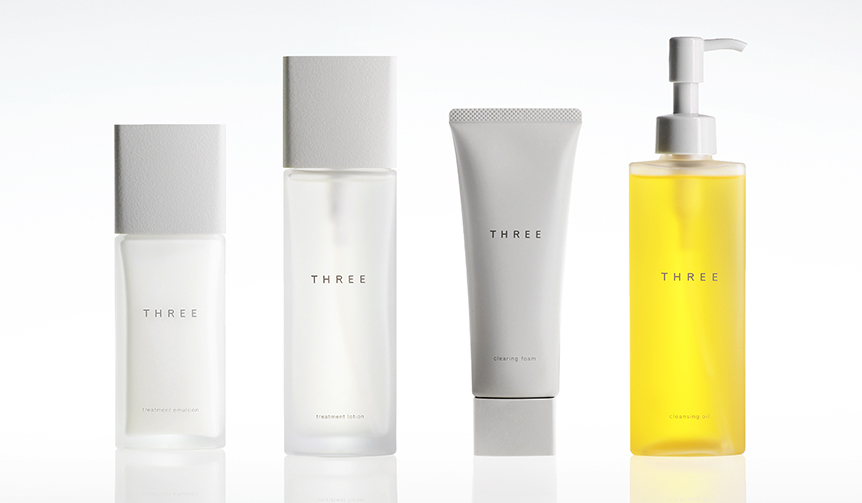 吉岡徳仁デザインによるTHREEの新作スキンケア|THREE