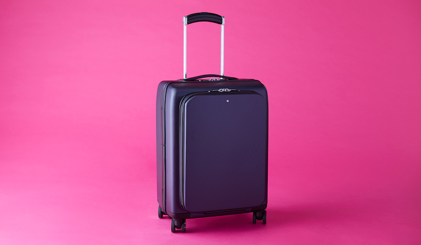 vol.12「機内持ち込みの、トロリーバッグ」MONTBLANC|モンブラン