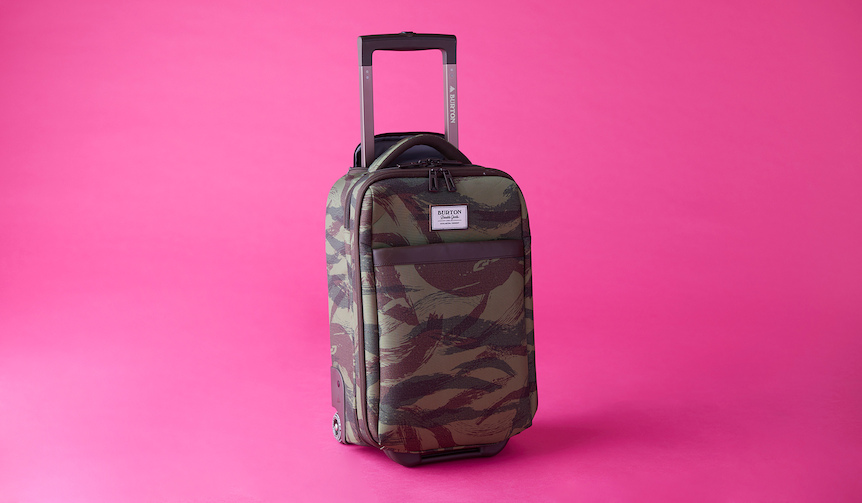 vol.12「機内持ち込みの、トロリーバッグ」BURTON|バートン