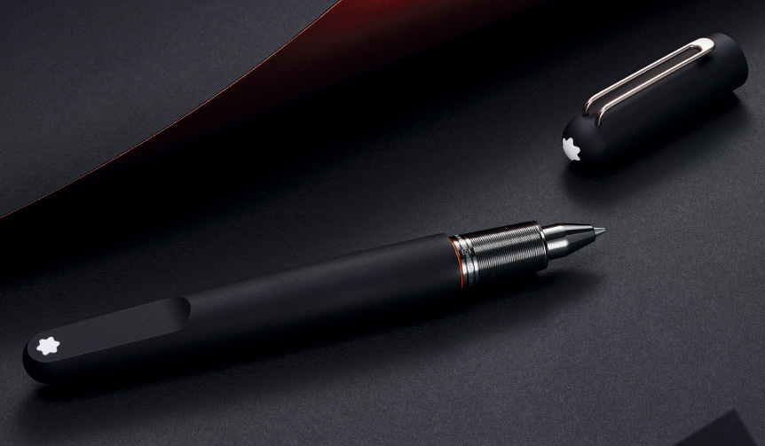 マットブラックのシックな誘い。モダニズムを体現する筆記具コレクション|MONTBLANC