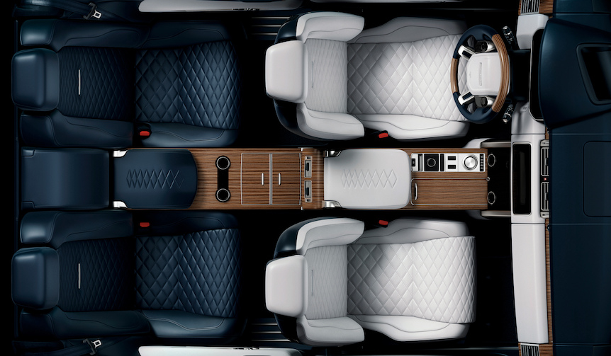 世界初披露するレンジローバーSVクーペのインテリアを公開|Land Rover
