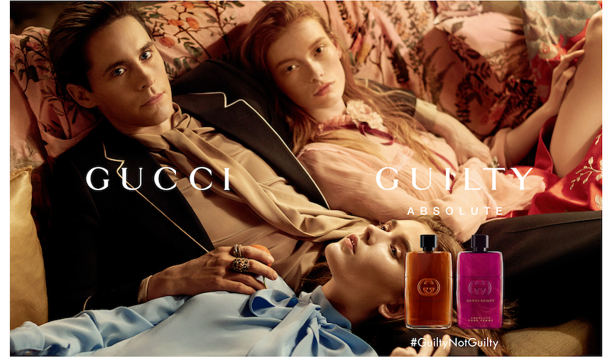 グッチからカップリングフレグランス「グッチ ギルティ アブソリュート」誕生｜GUCCI